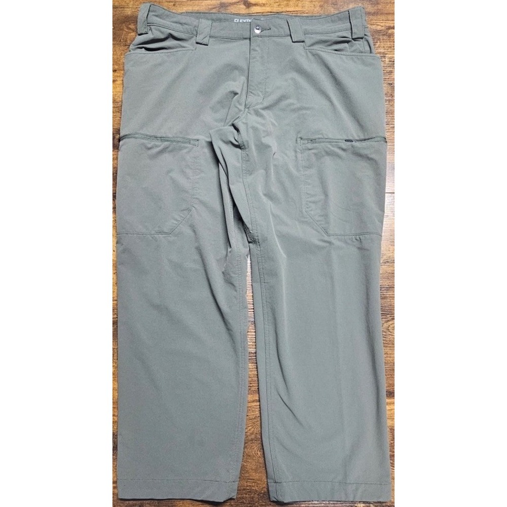 Duluth Trading Co Duluth Men's Flexpedition Pull-On Green Pants Size 38x30